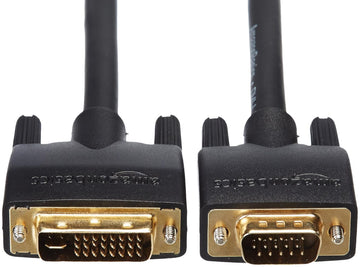 Amazon Basics DVI-I (24+5 Pin) to VGA Cable - 10-Foot (Not DVI to VGA)