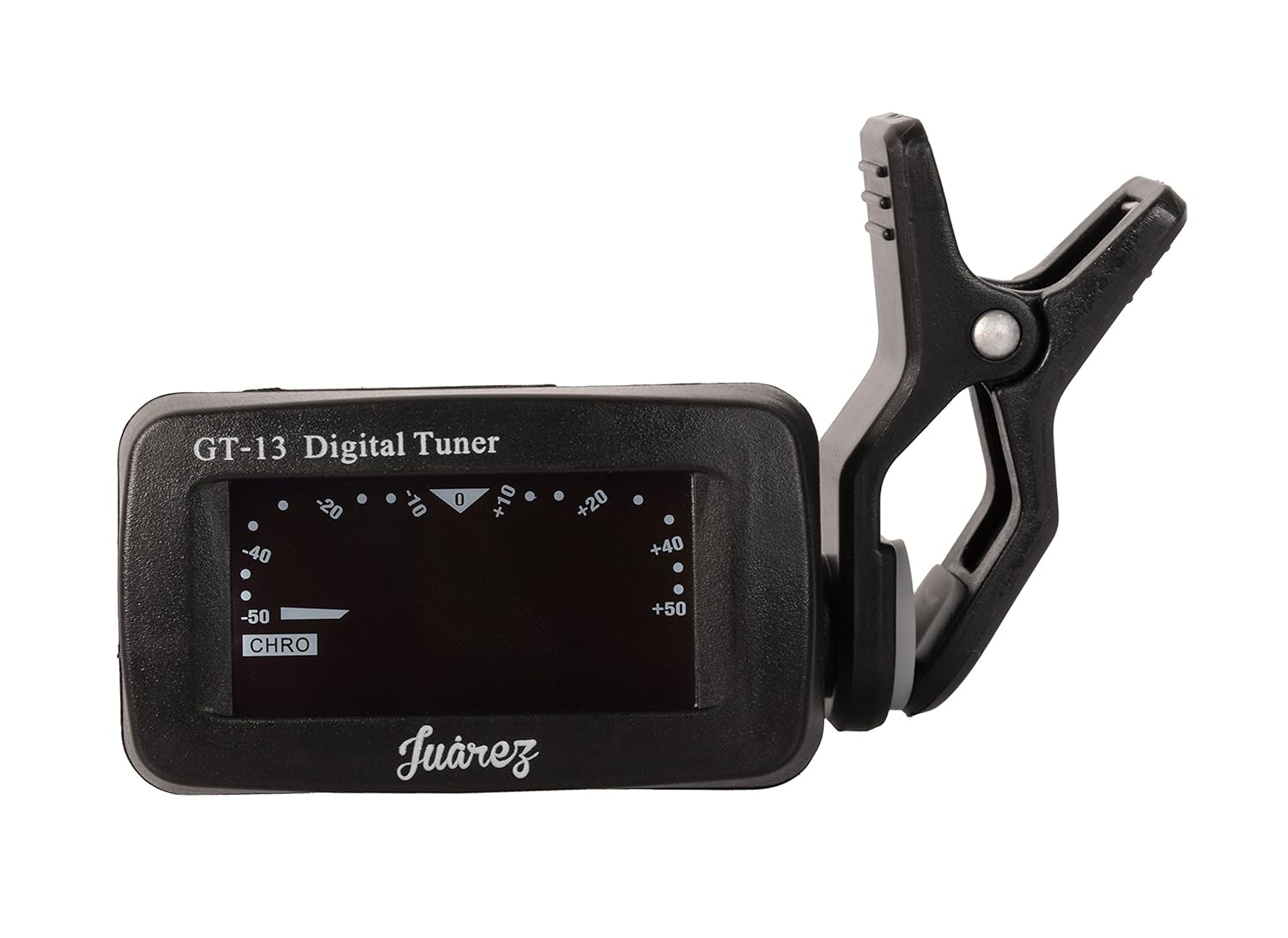 Juârez GT-13 Digital LCD Guitar Bass Violin Ukulele Clip On Automatic Chromatic Tuner