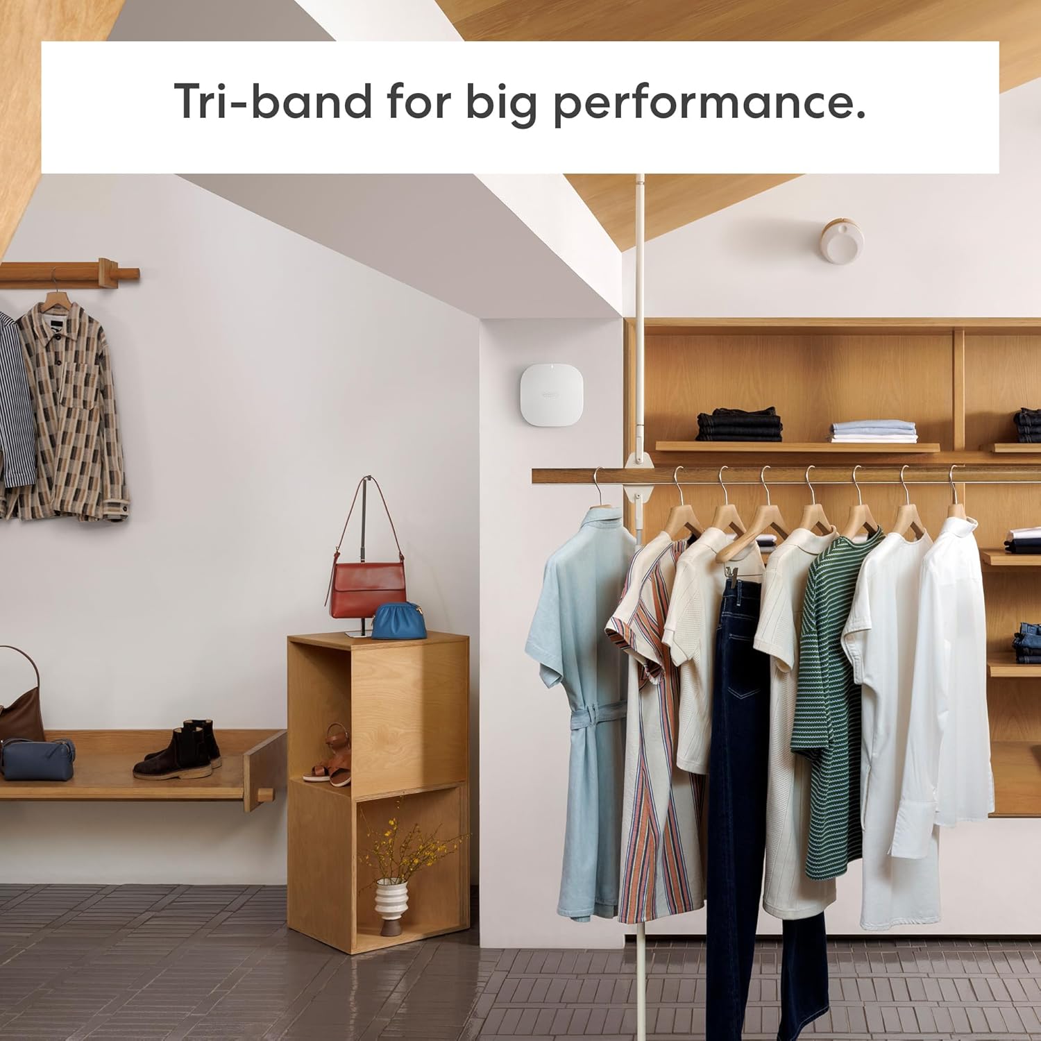Amazon eero PoE 7 tri-band Wi-Fi 7 mountable access point (newest model) - Wireless speeds up to 3.9 Gbps, Coverage up to 2,000 sq. ft., 1-pack