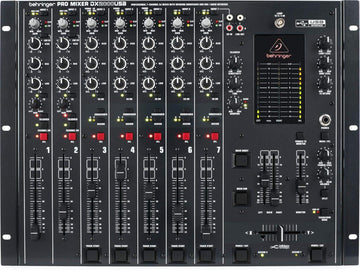 Behringer DX2000USB Professional 7-Channel DJ Mixer with infinium 