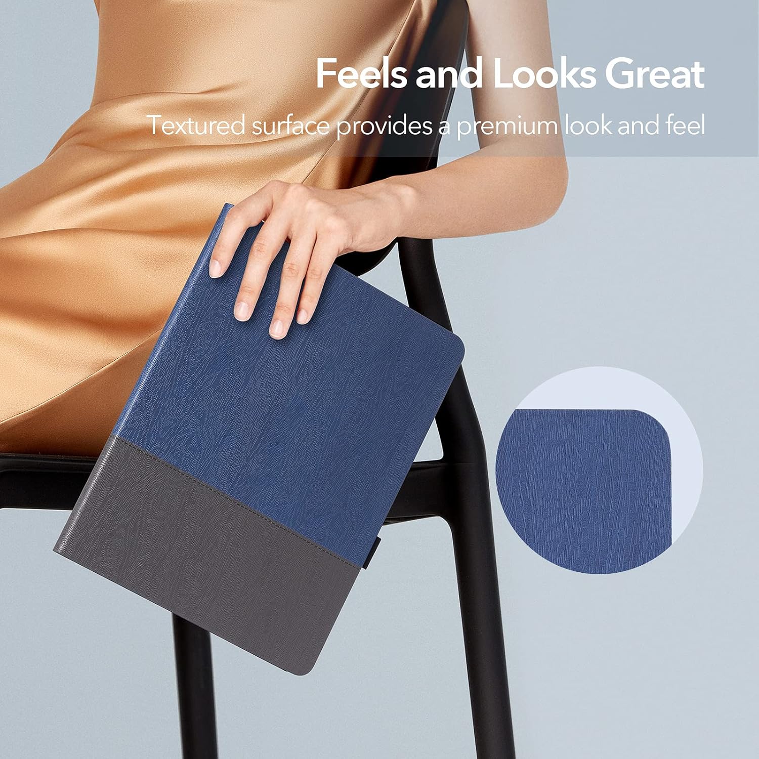 ESR Folio Case Compatible with iPad Pro 11 Inch 2021 (3rd Generation), Book Cover Design, Auto Sleep and Wake, Multi Angle Viewing Stand, Urban Premium Series-Knight