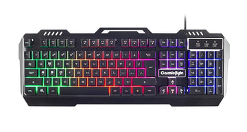 Cosmic Byte CB-GK-05 Titan Wired Gaming Keyboard with Aluminum Body, AND  Backlit   (Black)