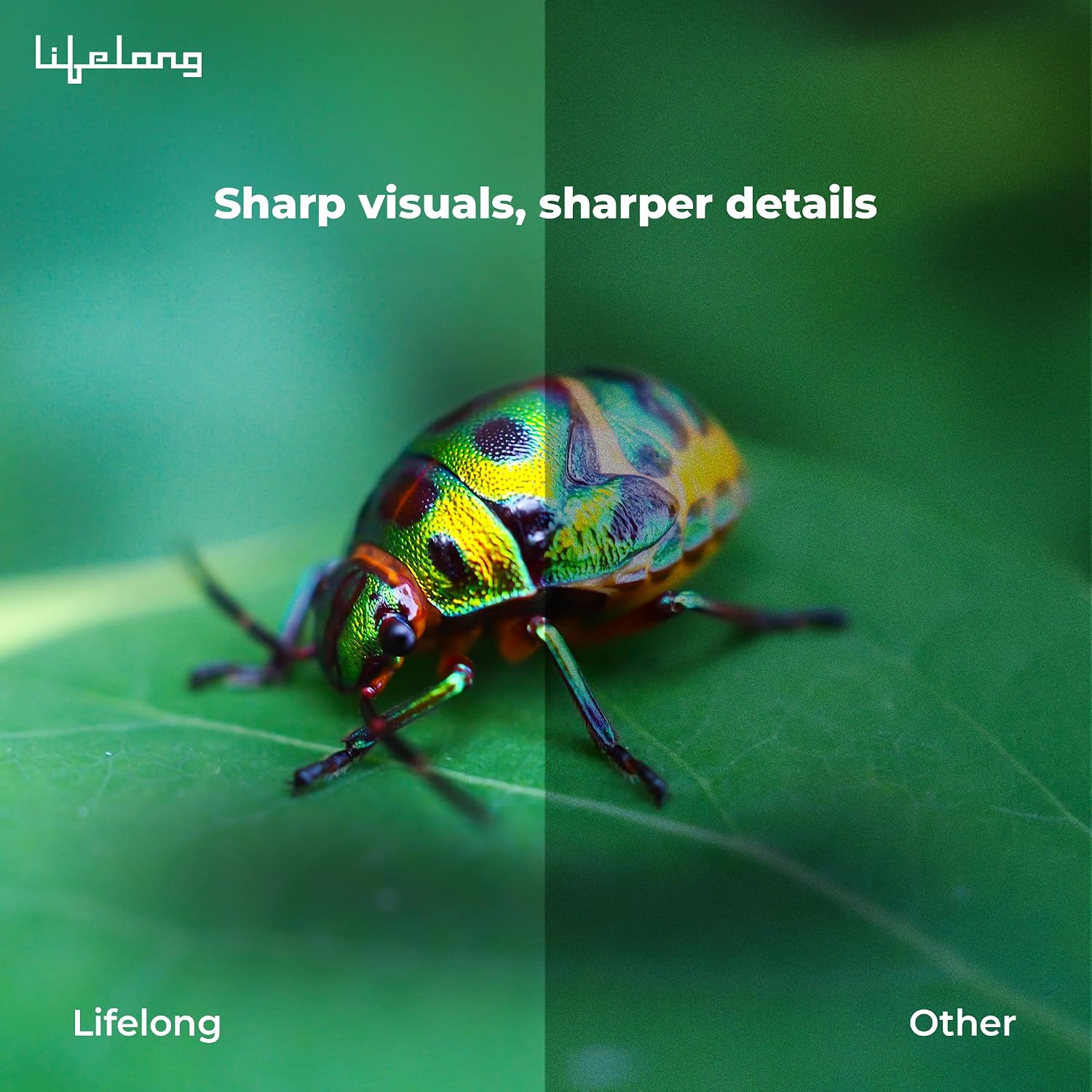Lifelong Electronics Lightbeam X Smart Projector | Android, 1080P & 4K Ultra HD Support, 2X 3500 Lumens, 720p Native | For Room & Outdoors | All OTT Apps | WiFi/BT,Mirroring,USB,ARC,HDMI,180°,Speakers
