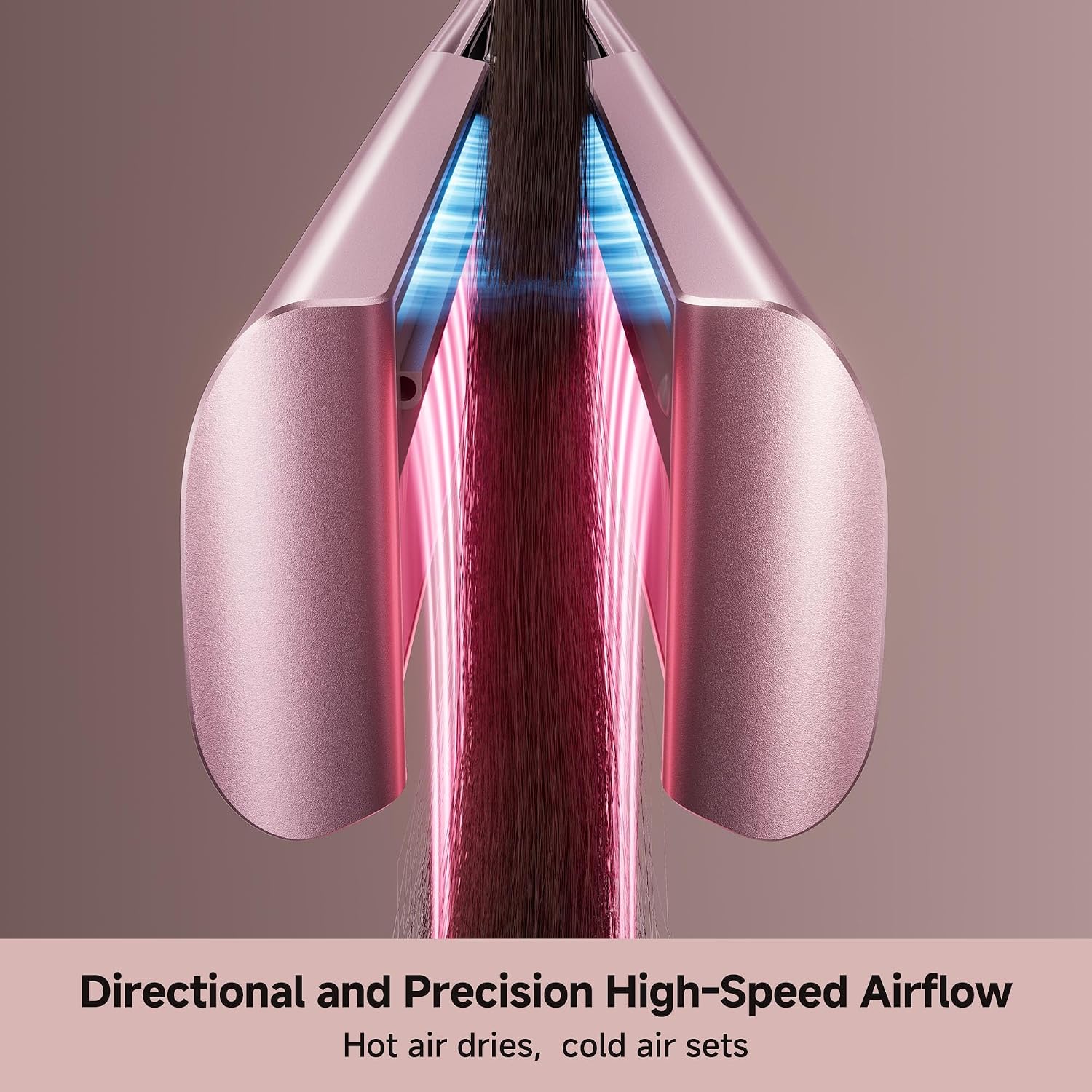 DREAME Aero Straight Pro 2-in-1 Air Straightener, Dual Airflow Channel, AI Styling, Wet-to-Dry Straightening, 57°C Root Care Mode, Triple Hair Care, 110,000RPM Motor, Smart Display, Safe Operation
