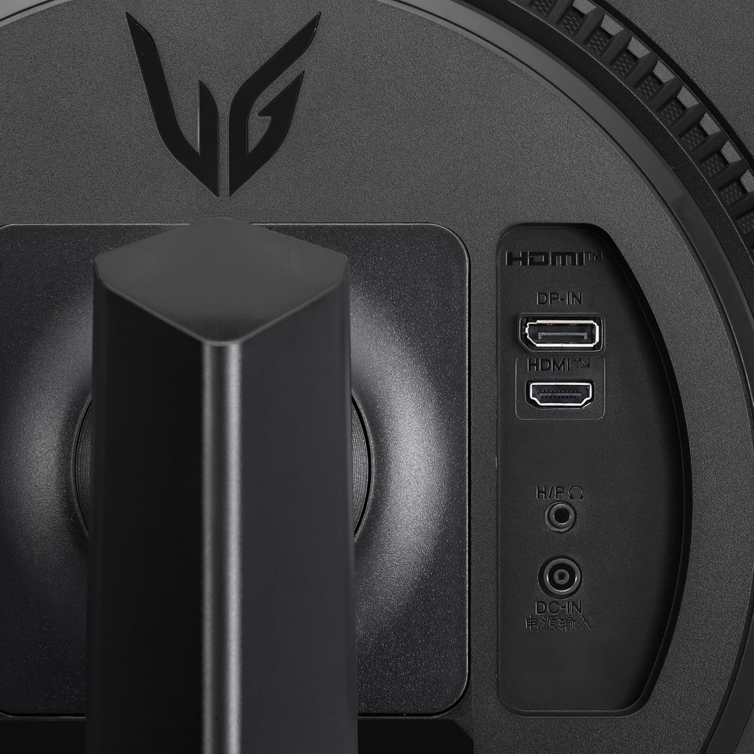 LG Ultragear 24GS65F IPS Full HD Gaming Monitor, 24 Inch, 1920 X 1080, 1ms, 180Hz, HDR 10, NVIDIA G-Sync Compatible, AMD FreeSync, Height/Pivot/Tilt Adjustable Stand, Borderless Design, DP, HDMI