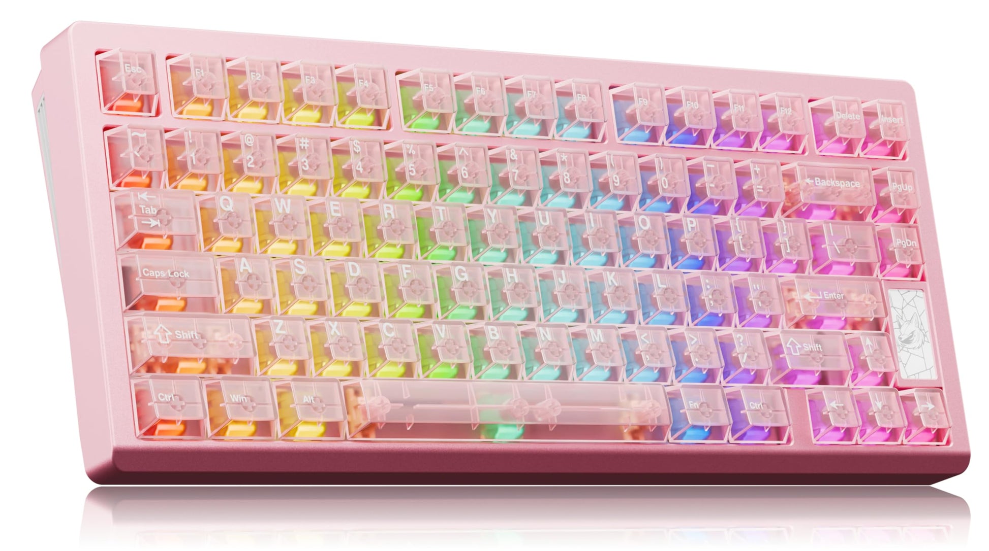 Mechanical Keyboard, Chilkey Slice75 HE Gaming Keyboard Wired, 75% Hall Effect Magnetic Aluminum Keyboard with WS Flux HE Clacky Switch, Rapid Trigger, 8K Polling, Per-Key RGB Custom, PC/Mac Support