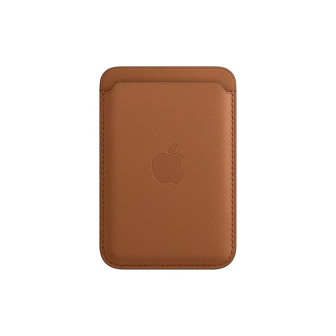 Apple Leather Wallet (for iPhone) Saddle Brown ( SEALED PACK )