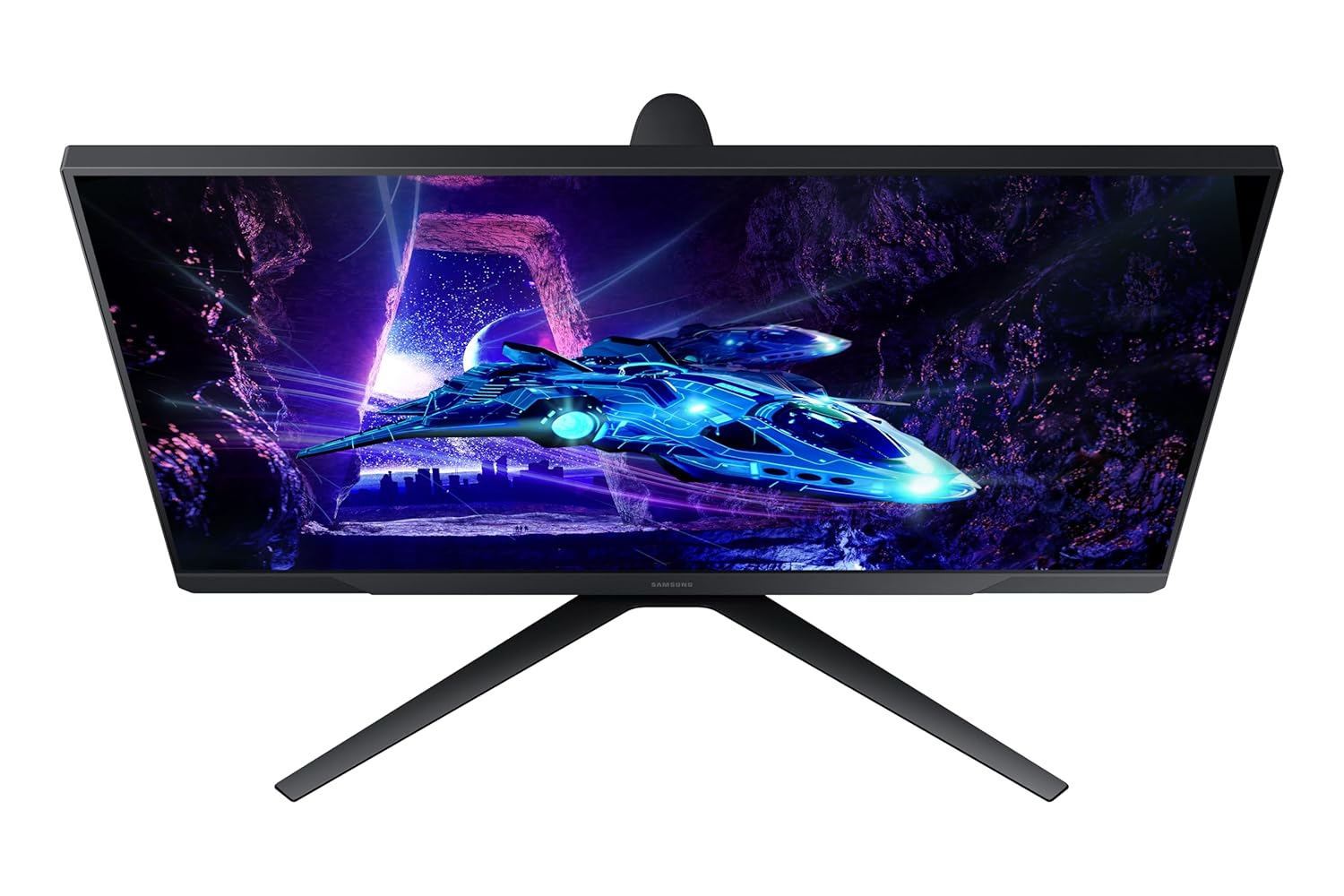Samsung 24" (60cm) Odyssey G3 Gaming Monitor|FHD 1920 X 1080|180Hz|1ms(MPRT)|AMD Freesync|Ports-DP,HDMI|DP Cable|16.7 Million Colors|Height-Tilt-Pivot Adjustable Stand|Bezeless|LS24DG300EWXXL|Black