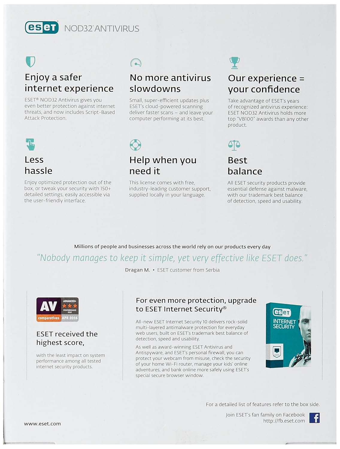 ESET NOD32 Antivirus - 10 devices, 1year