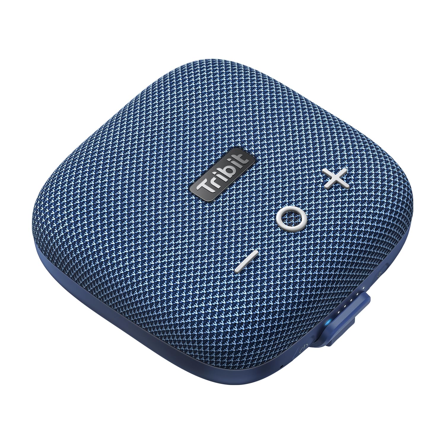 Tribit StormBox Micro 2 Portable Speaker: 90dB Loud Sound Deep Bass IP67 Waterproof Small Speaker Built-in Strap, 12H Playtime Long Battery 120ft for Outdoor Camping Biking (Black)