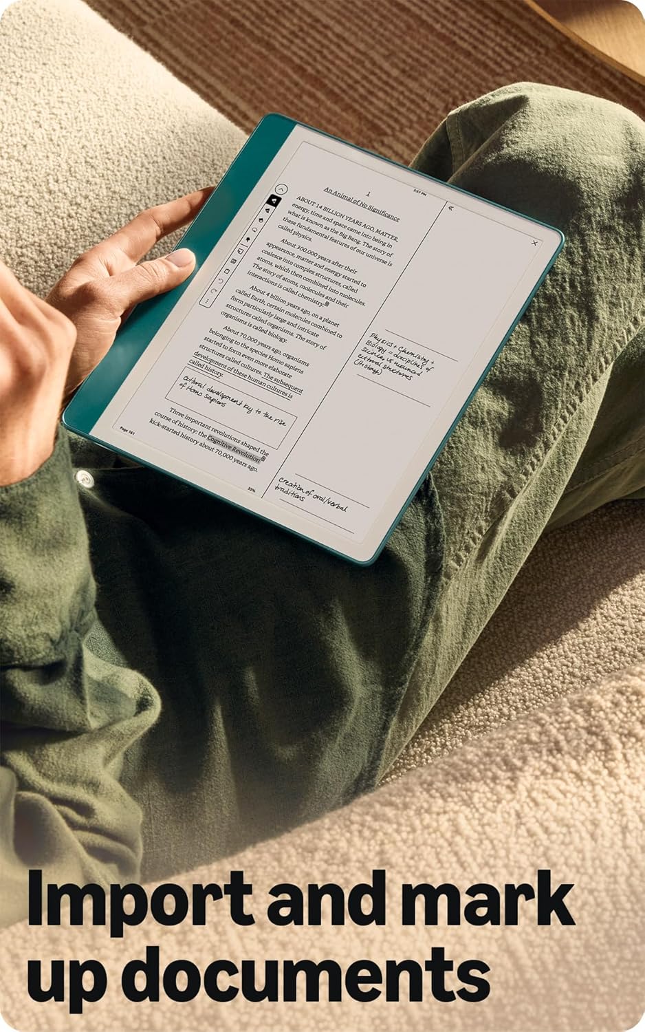 Amazon Kindle Scribe (16GB) - Your notes, documents and books, all in one place. With built-in AI notebook summarization. Includes Premium Pen - Tungsten + 3 months of Kindle Unlimited (with auto-renewal)
