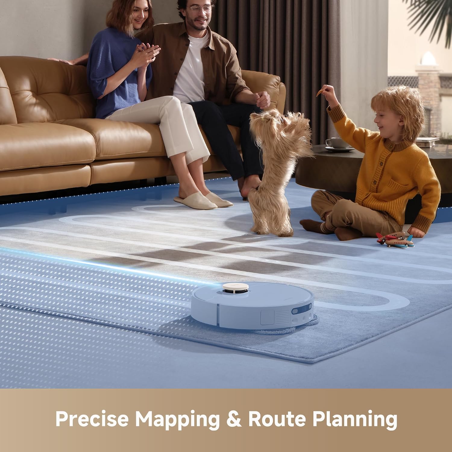 dreame L40s Ultra CE Robot Vacuum and Mop with Self-Emptying, TriCut Brush | 13,000Pa Suctiion, DuoSrub Mopping, Extendable Mop, Mop Self-Cleaning, Ultrasonic Carpet Sensing, 3DAdapt Obstacle Avoidance