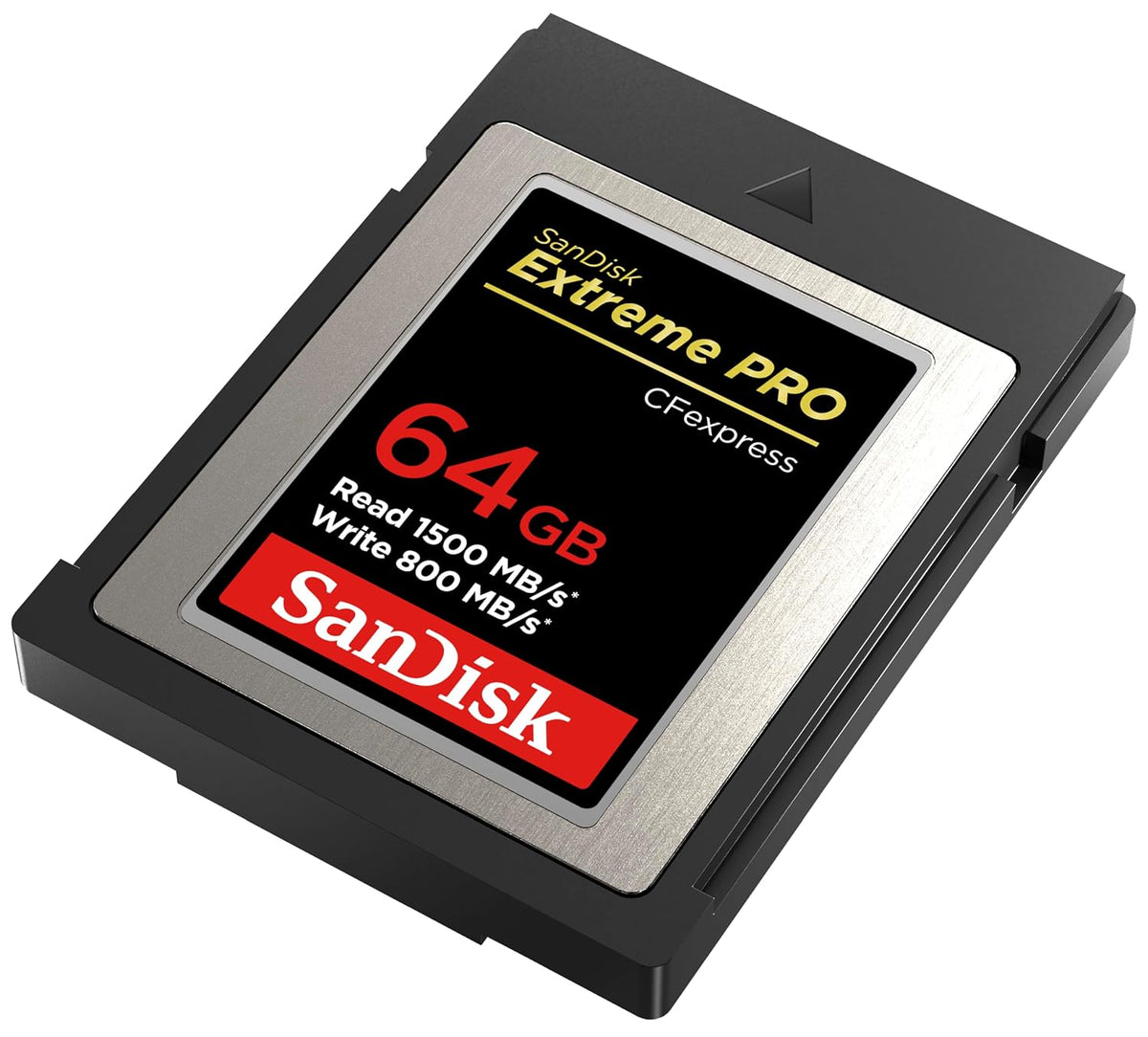 SanDisk Extreme Pro Cfexpress Type B Card,1500 MB/s R & 800 MB/s W, Black, 64GB