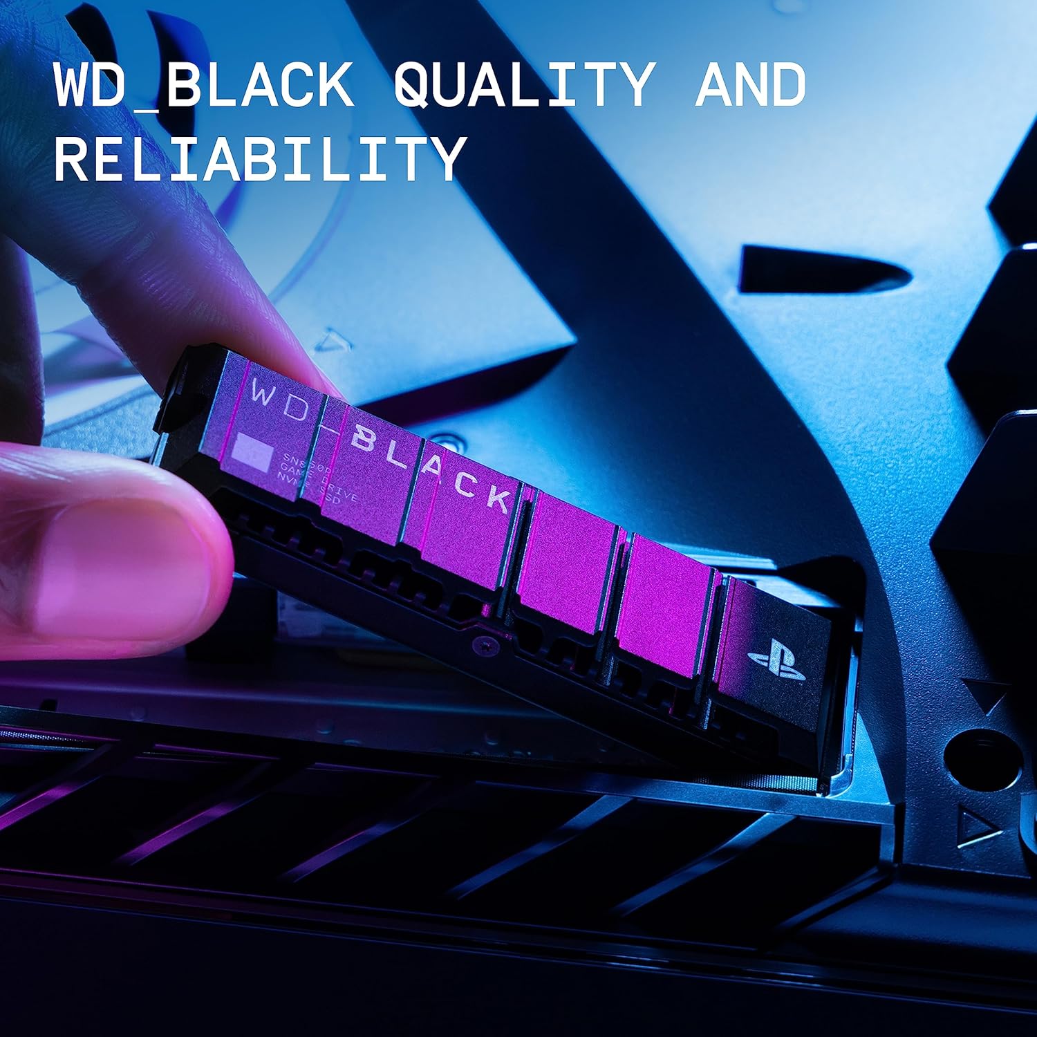 WD_Black SN850P NVMe SSD for PS5 4TB, PCIe Gen 4, Upto 7300MB/s Read, Certified by Sony
