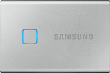 SAMSUNG MU-PC500K/WWT7 Touch Portable SSD With Fingerprint And Password Security, USB 3.2, Black, 500 GB