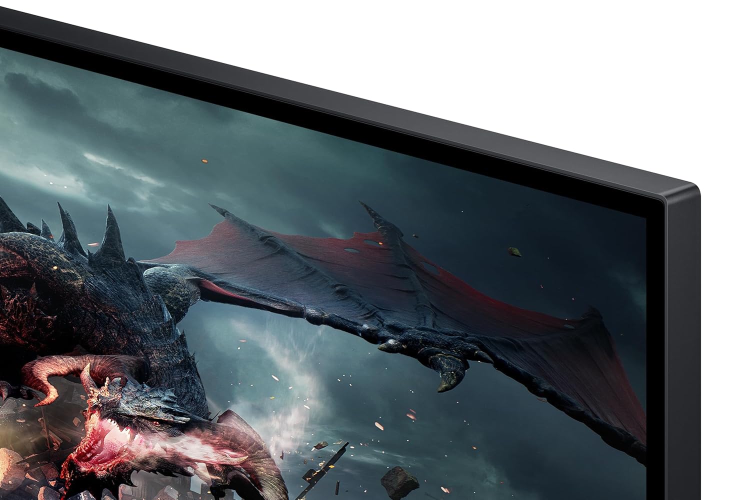 Samsung 27" (68.5cm) Odyssey G5 Fast IPS 2K Gaming Monitor|QHD 2560 x 1440|180 Hz|1ms|350nits|HDR 400|AMD FreeSync|Ports-DP,HDMI,Headphone|Height-Tilt-Pivot Adjustable Stand|LS27DG502EWXXL|Black