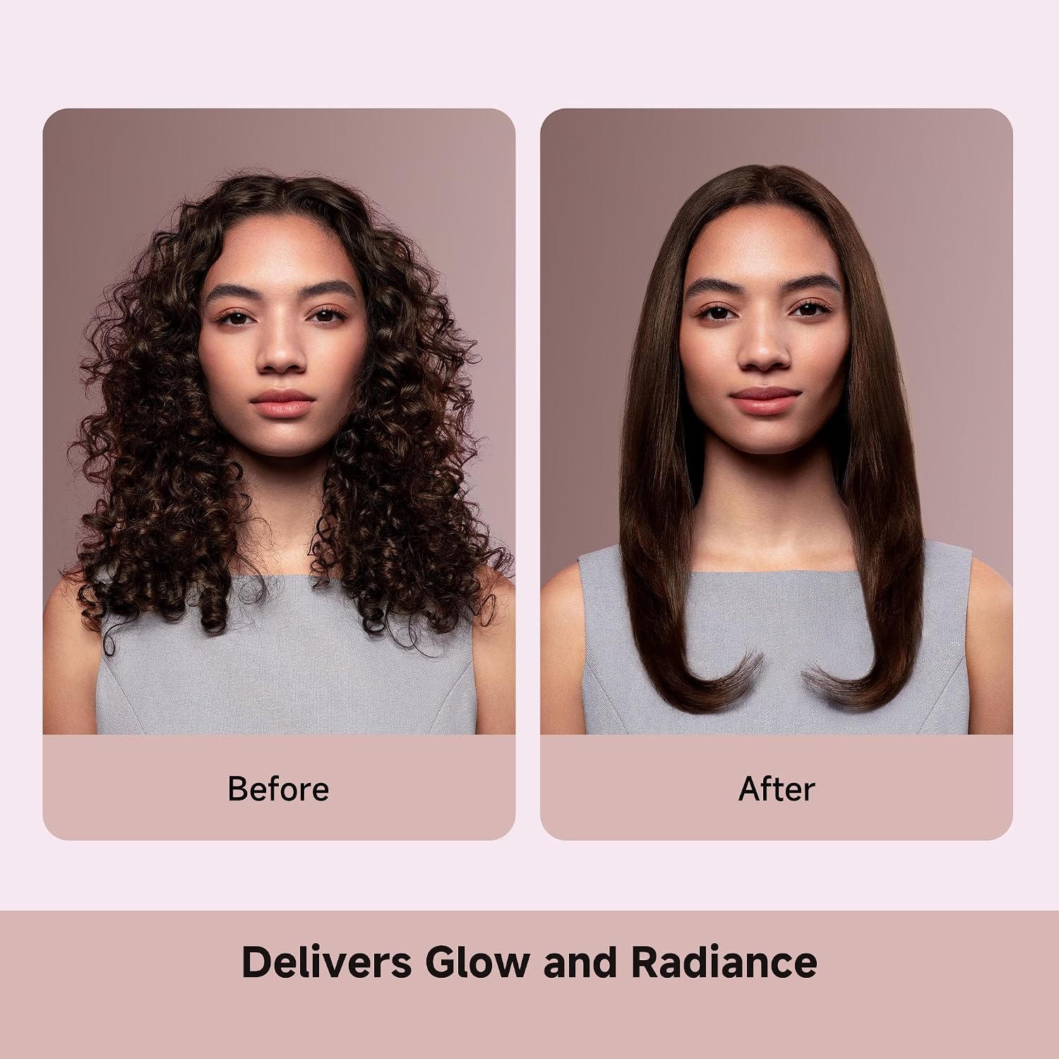 DREAME Aero Straight Pro 2-in-1 Air Straightener, Dual Airflow Channel, AI Styling, Wet-to-Dry Straightening, 57°C Root Care Mode, Triple Hair Care, 110,000RPM Motor, Smart Display, Safe Operation