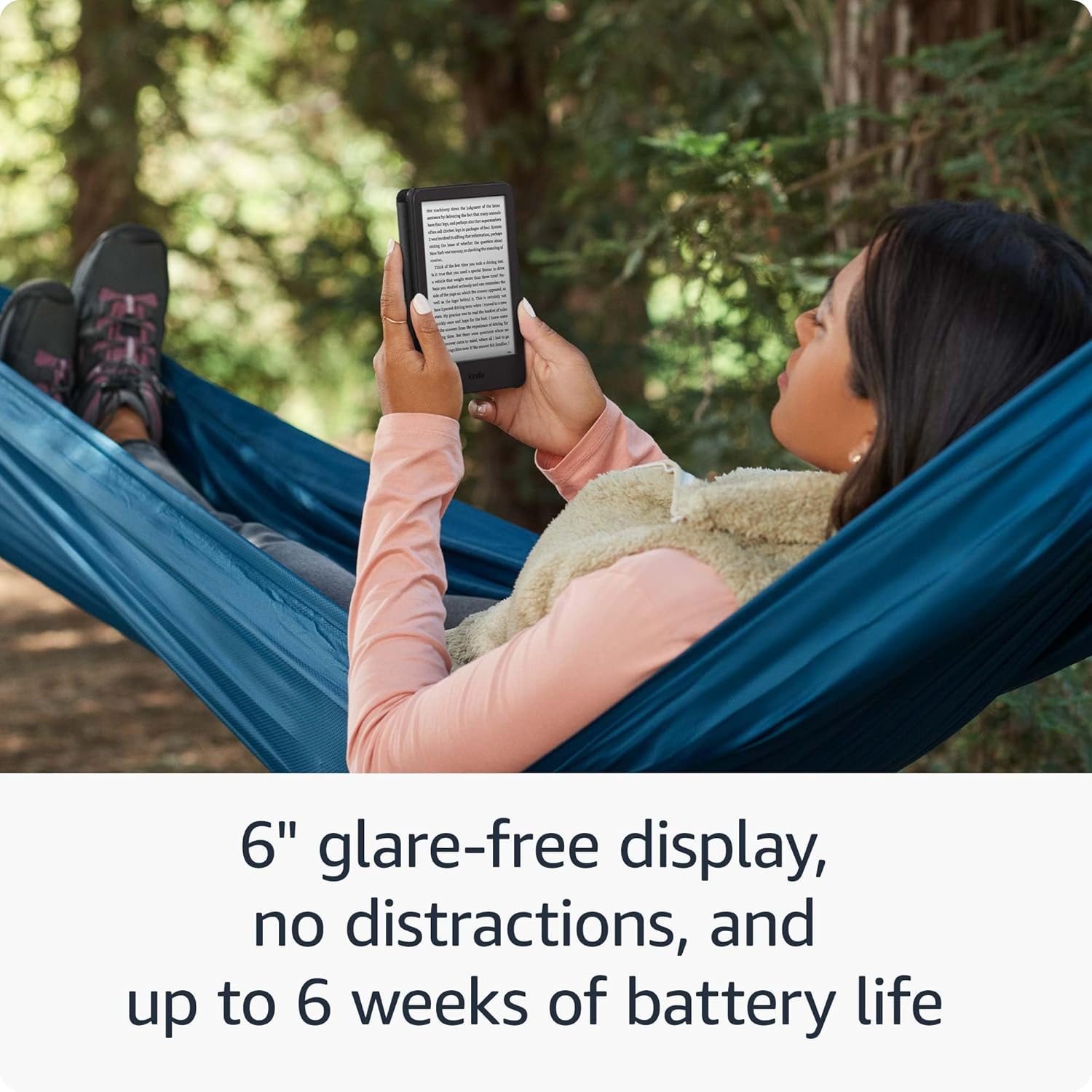 New Amazon Kindle (16 GB) - Lightest and most compact Kindle, with glare-free display, faster page turns, adjustable front light, and long battery life - Matcha + 3 Months of Kindle Unlimited (with auto-renewal)