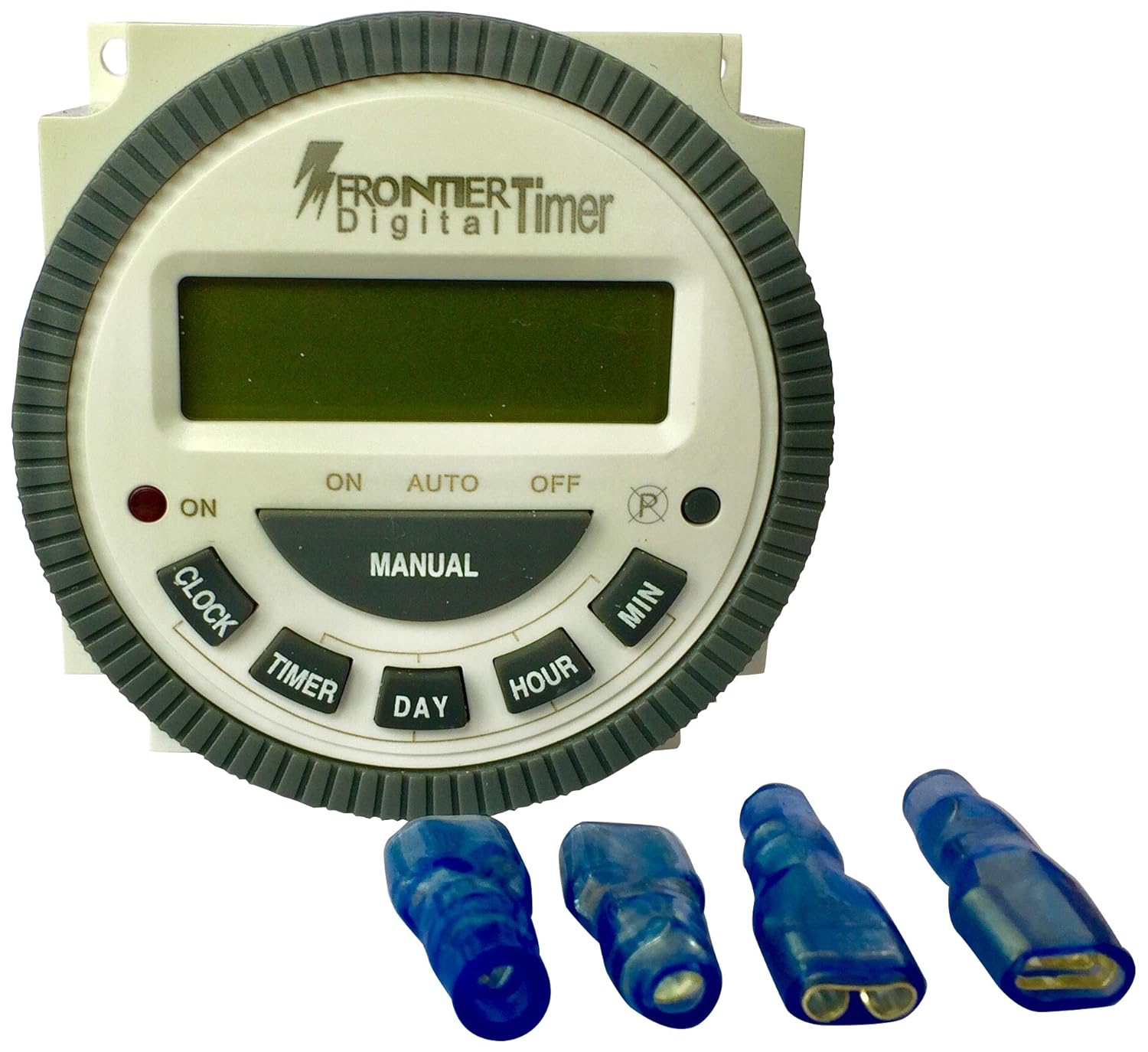 Frontier TM619H2 Digital Timer Programmable Time Switch with LCD 4 Pin (Pack of 1)