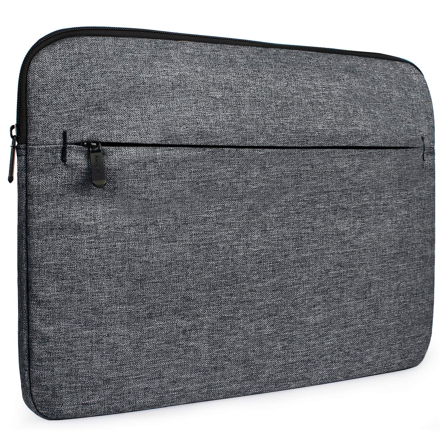 AirCase Laptop Bag Sleeve Case Cover Pouch for 15.6-Inch Laptop for Men & Women (Grey) (C49)