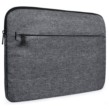 AirCase Laptop Bag Sleeve Case Cover Pouch for 15.6-Inch Laptop for Men & Women (Grey) (C49)