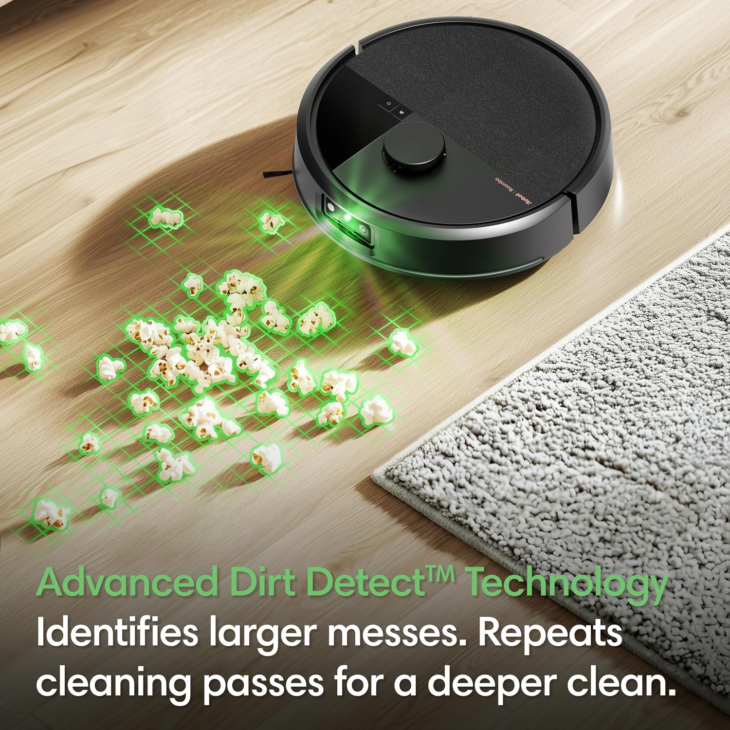 iRobot Roomba Max 715 Pet Robot Vacuum, 30,000Pa Suction, Dual Rubber Anti-Tangle Brushes & Side Brush, 90 Days Self-Emptying, PrecisionVision AI Obstacle Avoidance, 3D Mapping, Advanced Dirt Detect