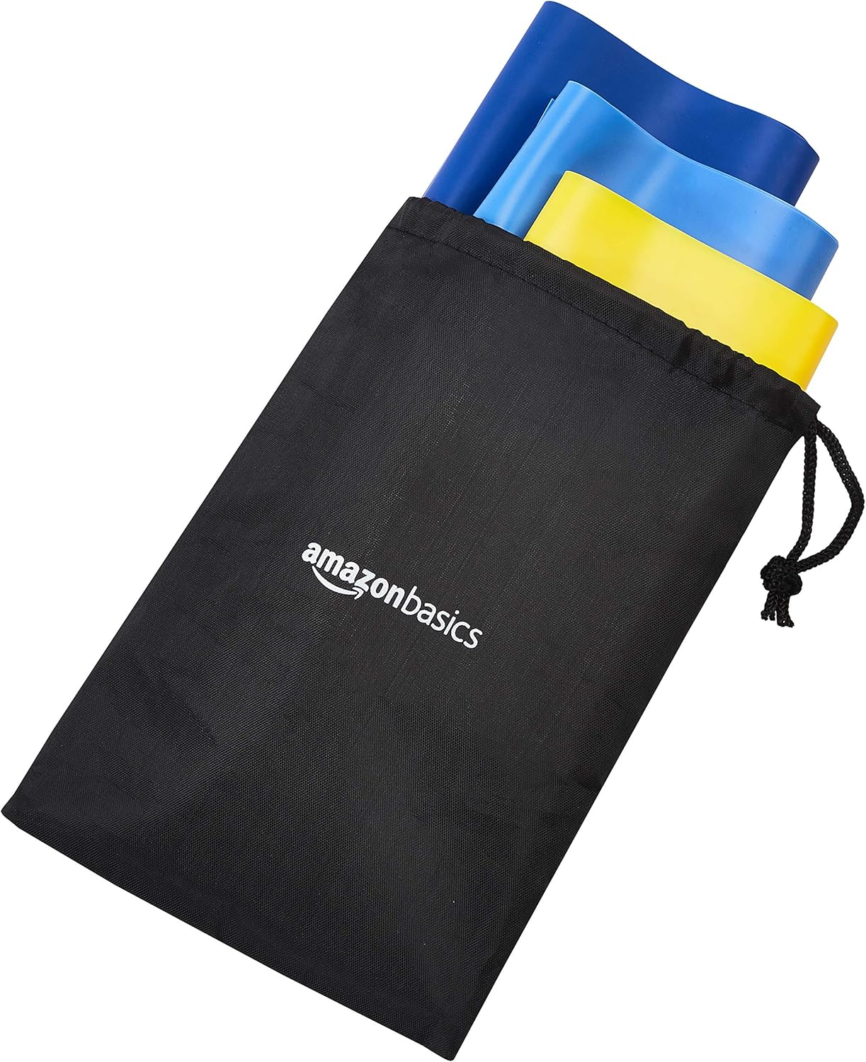 Amazon Basics Latex Resistance Band - 1500mm, 3-Piece Set