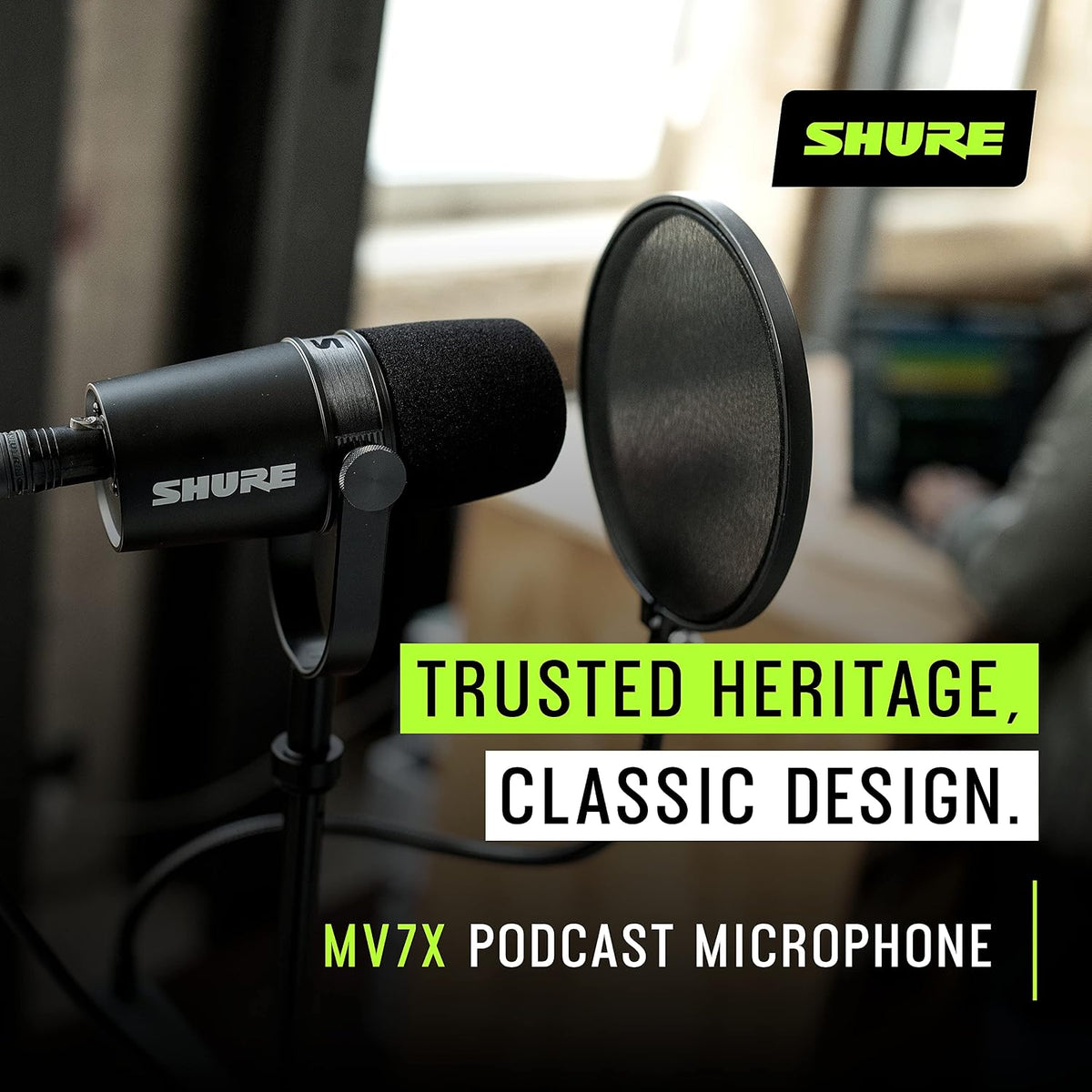 MV7X XLR Podcast Microphone