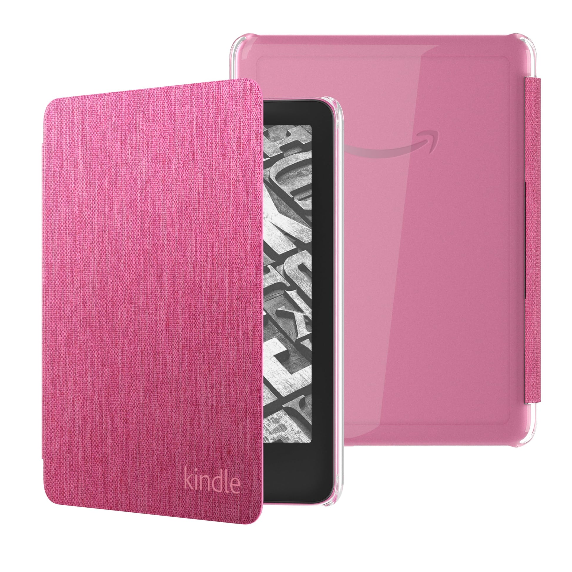 Amazon Kindle Paperwhite and Kindle Colorsoft Case, Lightweight and Water-Safe, Foldable Protective Cover - Fabric