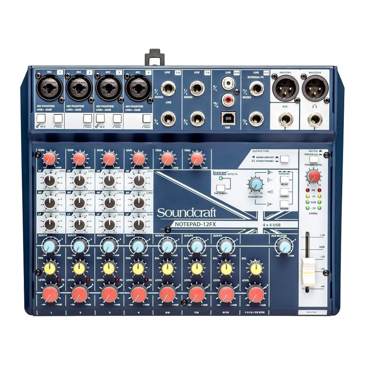 Soundcraft Notepad-12FX Small Format Analog Mixing Console