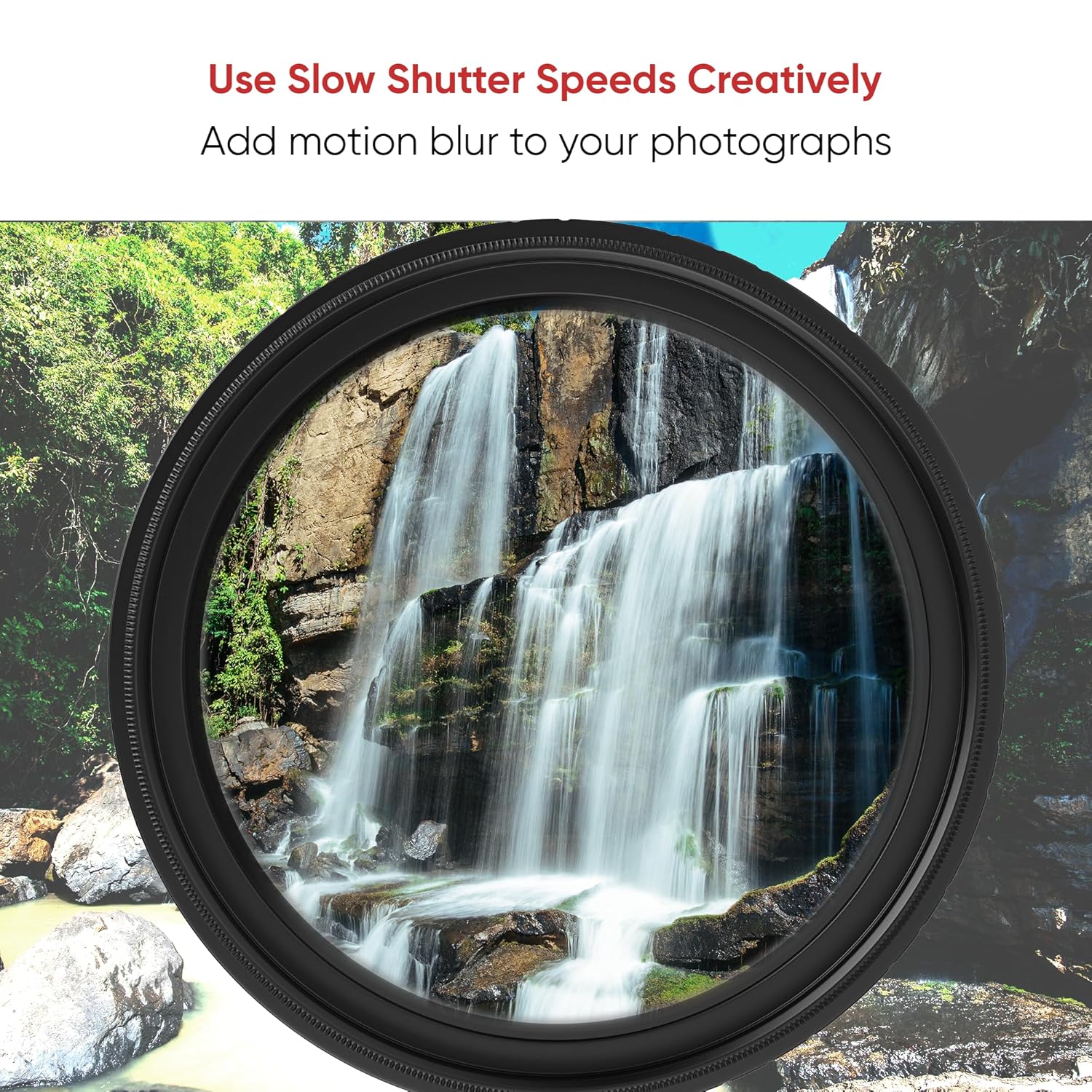 KODAK 67mm Camera Lens VND Filter Pro Series|11 Stops for ND2-ND2000|16 Layer Coating for DSLR Camera Lens Protection from UV Rays, Dust & Scratches|Variable Neutral Density|Black