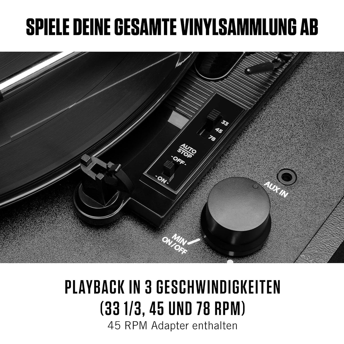 Numark PT01 Touring Touring Turntable