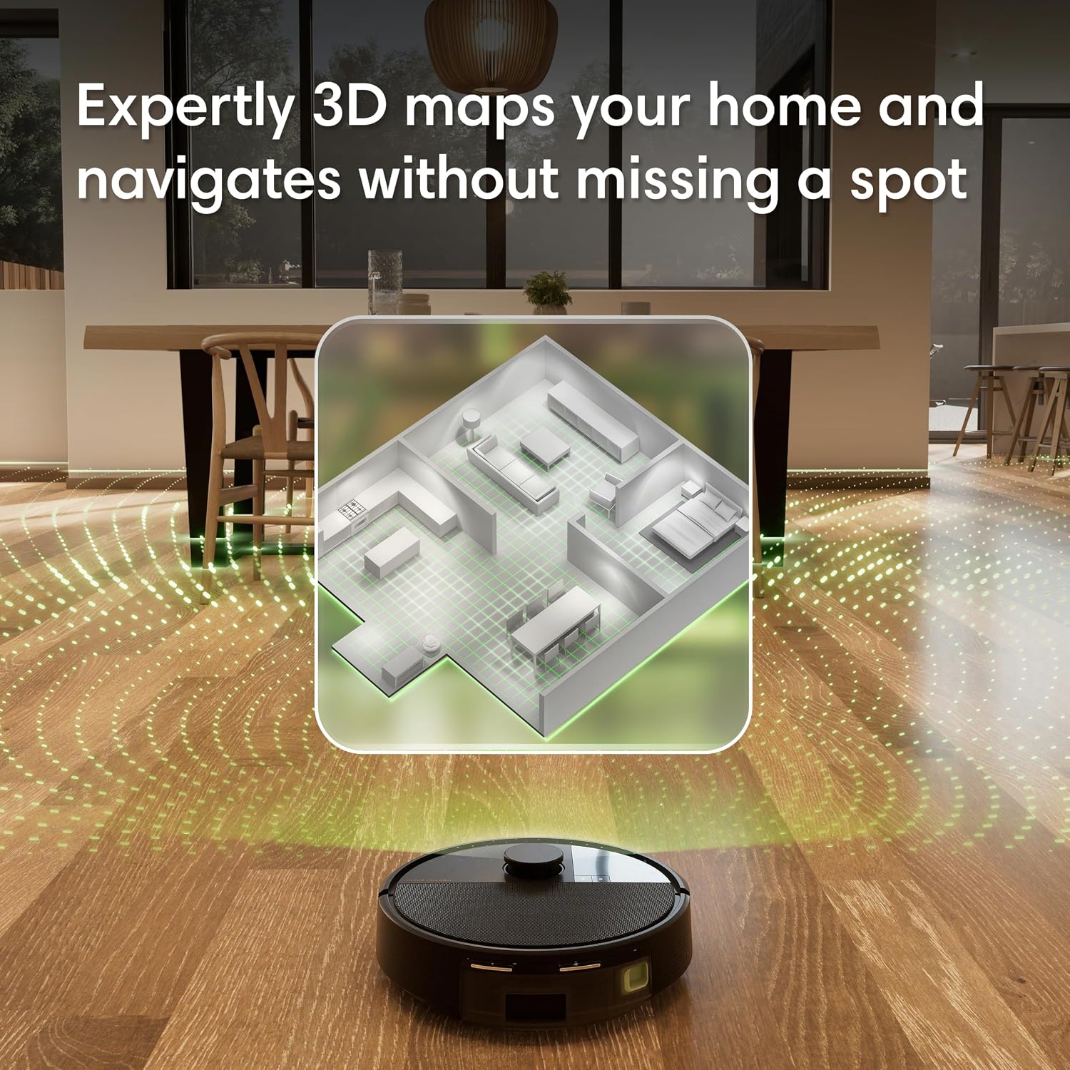 iRobot Roomba Max 715 Pet Robot Vacuum, 30,000Pa Suction, Dual Rubber Anti-Tangle Brushes & Side Brush, 90 Days Self-Emptying, PrecisionVision AI Obstacle Avoidance, 3D Mapping, Advanced Dirt Detect
