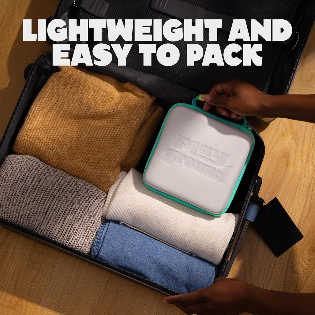 Nex Playground Active Play System Travel Case, Lightweight Portable Storage for Indoor Family Game Console
