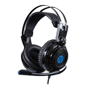 HP H200 Wired Gaming Over Ear Headphones with Mic, Lightweight Design, Soft Adaptive Suspension Headband with USB7.1 Output, 7.1 Stereo Surround Sound/1 Year RTB Warranty (8AA07AA)