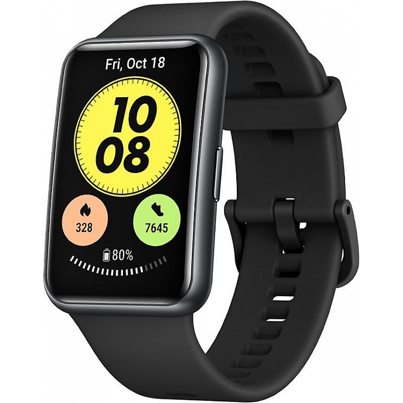  Huawei Watch Fit Smartwatch Black Strap Free Size 1 800x800h