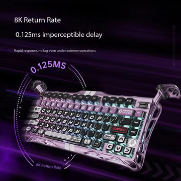 GravaStar V75 Pro Magnetic Axis Gaming Keyboard – Full Aluminum, Wired Single Mode, E-Sports Mechanical Keyboard