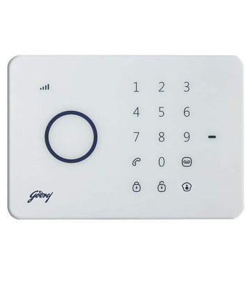 Godrej Security Solutions Eagle-I Pro Wireless Burglar Alarm Kit (White)
