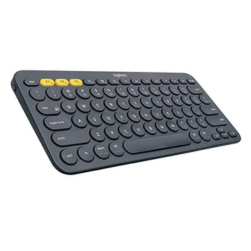 Logitech K380 Wireless Multi-Device Keyboard For Windows, Apple Ios, Apple Tv Android Or Chrome, Bluetooth, Compact Space-Saving Design, Pc/Mac/Laptop/Smartphone/Tablet