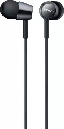 SONY MDR-EX150AP Wired Headset  (Black, In the Ear)