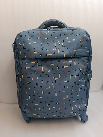Lipault Luggage LIP GEO FRACTUAL ICY BLUE SPINNER 55/20 FL(55X22X38)cm Travel Bag