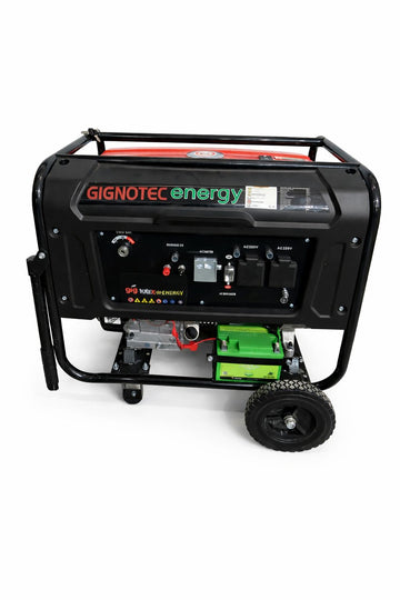 GignoTec 7 KVA Portable Petrol Generator | Heavy Duty Power Backup | Reliable & Fuel Efficient | Suitable for Shops & Offices