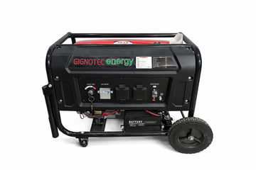 GignoTec 4 KVA Portable Petrol Generator | High Performance | Fuel Efficient | Ideal for Home & Small Business Backup
