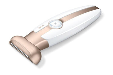 Beurer HL 35 lady shaver with Flexible shaver head suitable for wet and dry shaving with integrated trimmer| Hypoallergenic shaving foil prevents skin irritation| Battery-powered