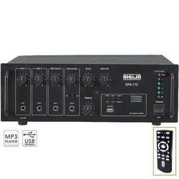 Ahuja DPA 770M with Bluetooth & USB option 75 W AV Power Amplifier  (Black)