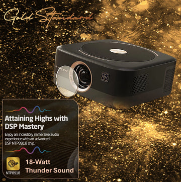 Egate Duster EO9024(800 lm / 2 Speaker / Wireless / Remote Controller) 100% Dust Proof