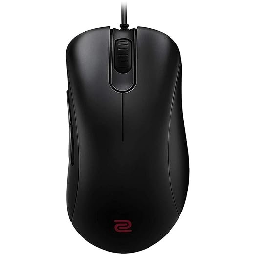 BenQ Zowie EC2 Ergonomic Gaming Mouse for Esports | Professional Grade Performance | Driverless | FPS Matte Black Non-Slip Coating | Medium Size