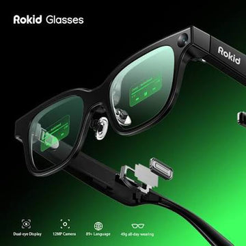 Rokid AI Smart Glasses – Stock Ready | Built-In AR Display, Camera & Live Translation