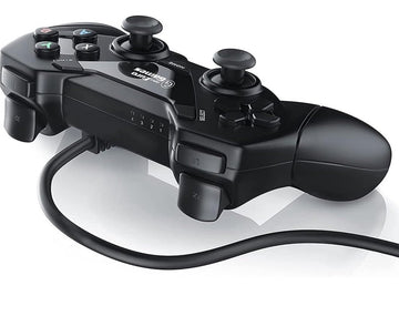 RPM Euro Games Laptop/PC Controller Wired for Windows - 7, 8, 8.1, 10 and XP, Ps3(Upgraded with XYAB Buttons)