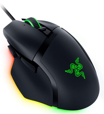Razer Basilisk Gaming Mouse: 16,000 DPI Optical Sensor - Chroma RGB Lighting - 8 Programmable Buttons - Mechanical Switches - Customizable Scroll Resistance - Classic Black
